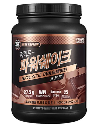 칼로바이 퍼펙트 파워쉐이크 WPI 초코맛
